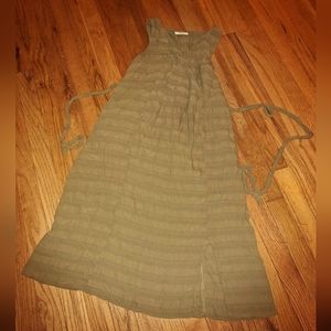 💲Studio B by Bobeau V neck Belted Lined Dress